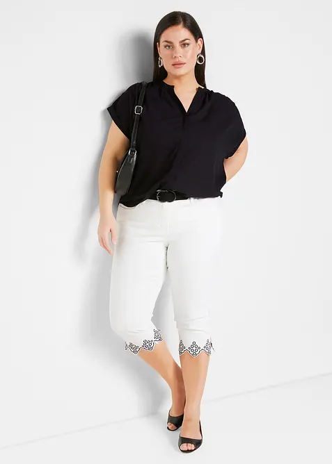 Blus i georgette, bonprix