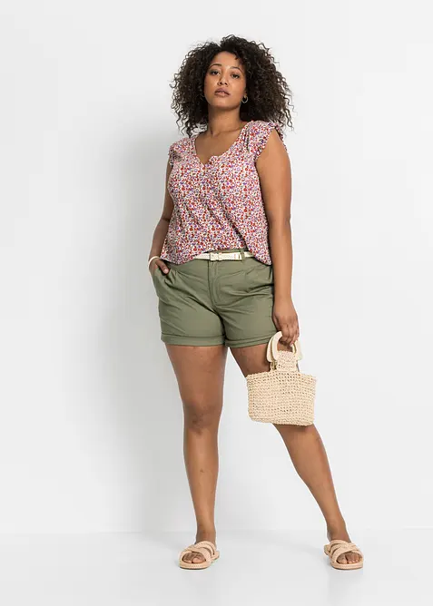 Shorts av bomull, bonprix