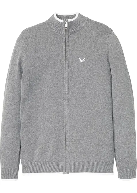 Cardigan med ståkrage, bonprix