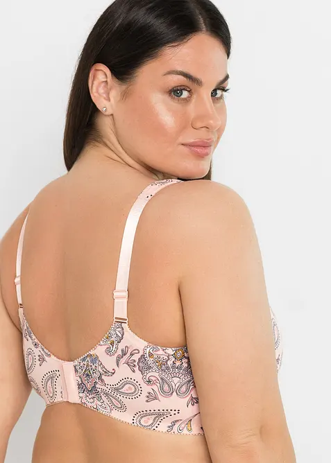 BH utan bygel (3-pack), ekologisk bomull, bonprix