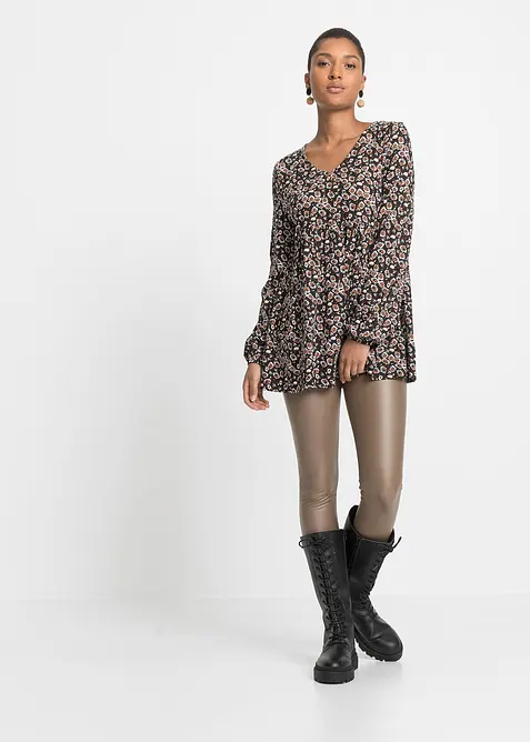 Blustopp i hållbar viskosmix, bonprix