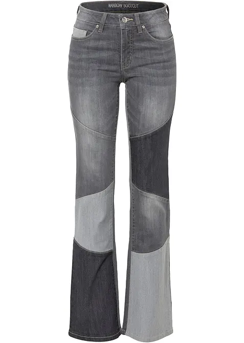 Flared Jeans Mid Waist, bonprix
