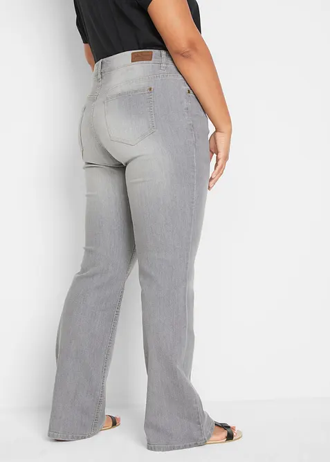 Bootcut Jeans Mid Waist, Comfort Stretch, bonprix