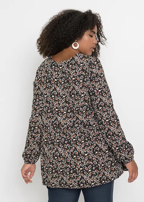 Blustopp i hållbar viskosmix, bonprix