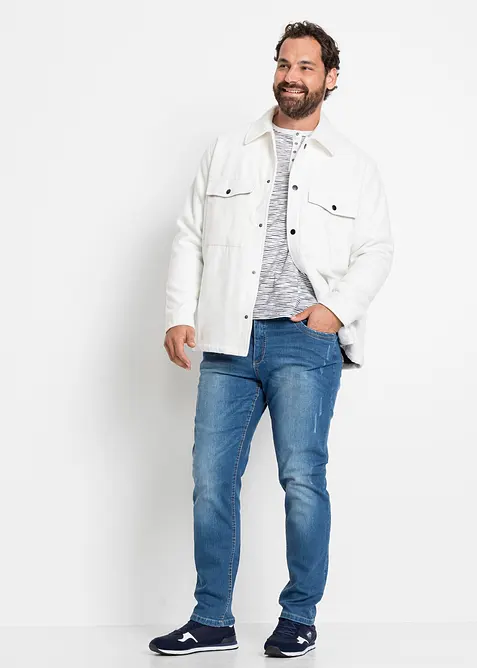 Farfarströja av bomull, kortärmad, bonprix