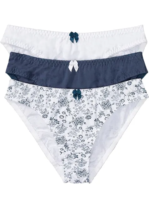 Bomullstrosa (3-pack), bonprix