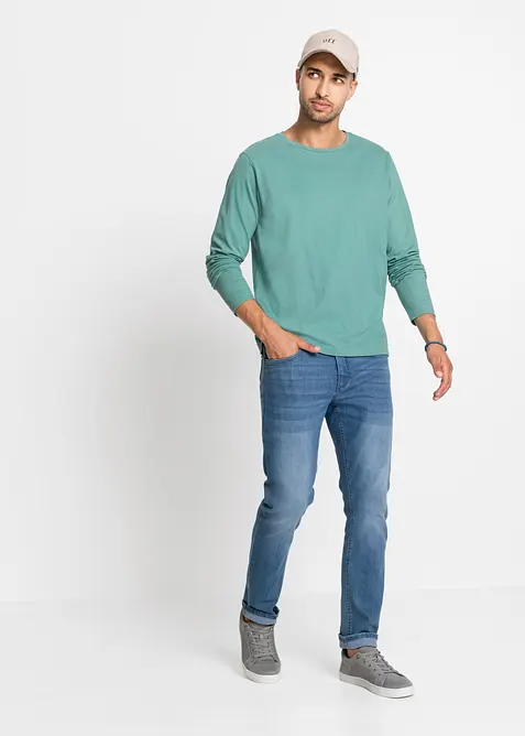 L&aring;ng&auml;rmad T-shirt (3-pack), bonprix