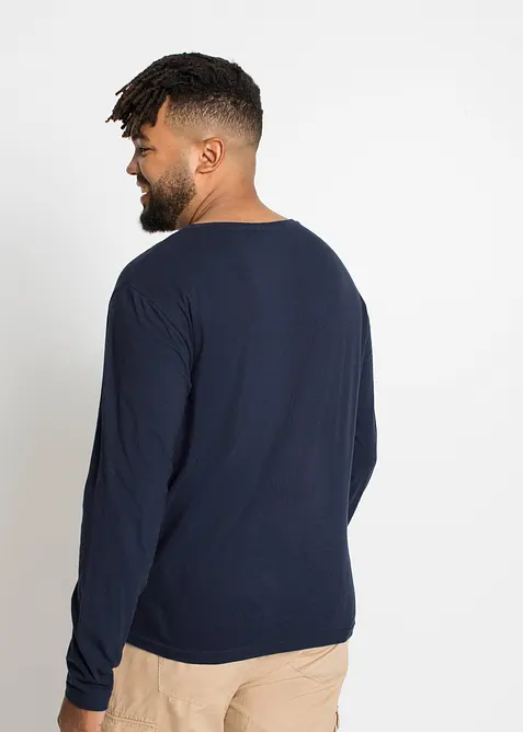 L&aring;ng&auml;rmad T-shirt (3-pack), bonprix