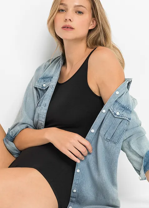 Bomullsbody utan bygel, bonprix