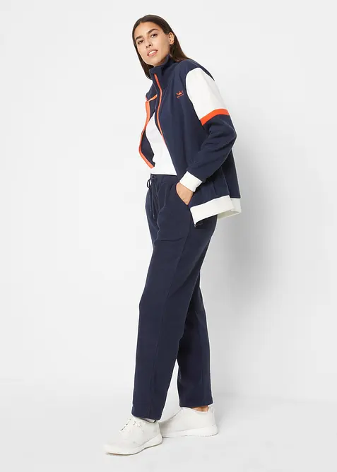 Fleecebyxa i dra p&aring;-modell, bonprix