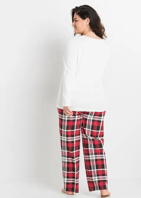 Pyjamas med sovmask, bonprix