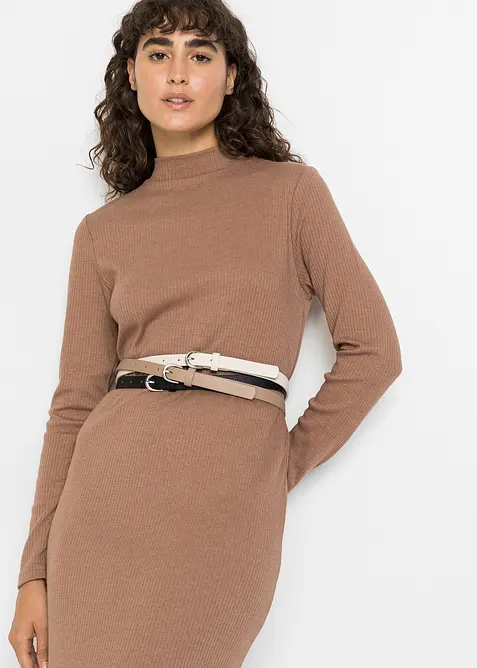 Smalt skärp (3-pack), bonprix