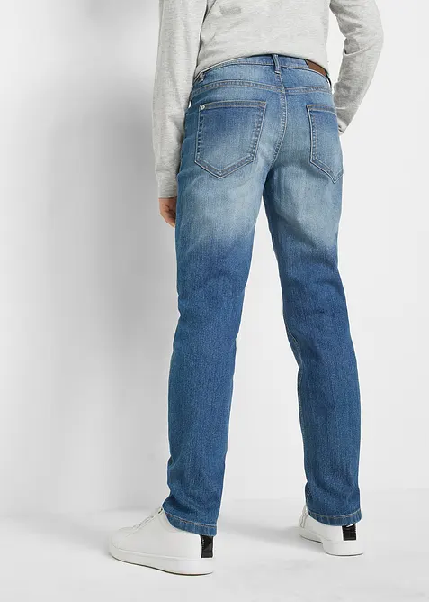 Slim Fit Jeans med justerbar midja för barn, Straight, bonprix