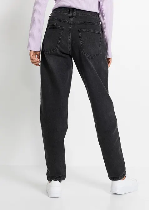 Barrel-jeans, Mid Waist, Stretch, bonprix