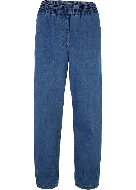 Mom Jeans High Waist, med bekväm midja, bonprix