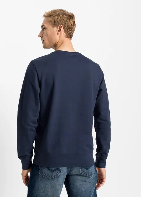Sweatshirt av ekologisk bomull (2-pack), bonprix