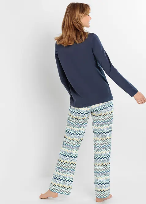 Pyjamas i bomull, bonprix
