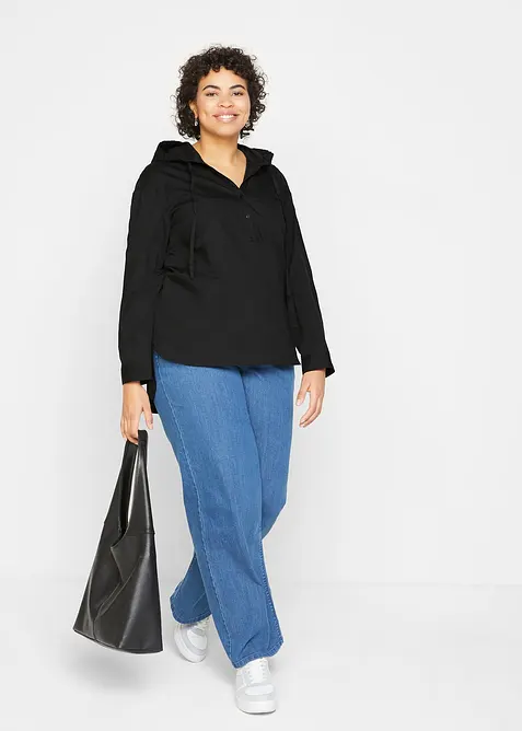 Blustunika av ren ekologisk bomull, bonprix