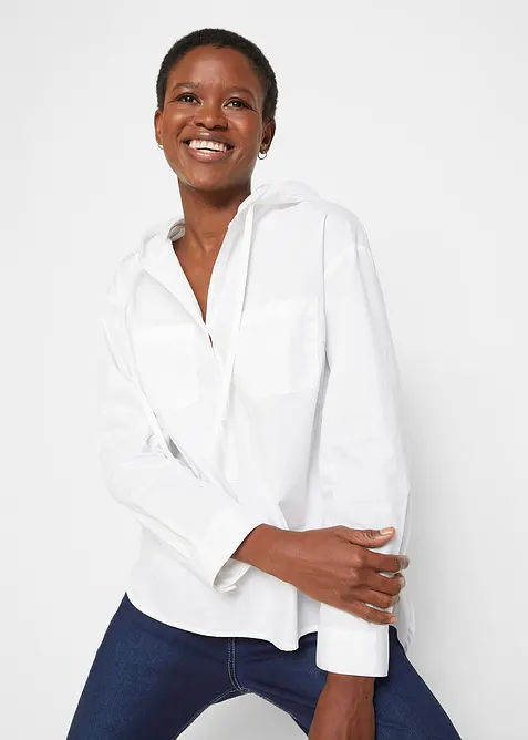 Blustunika av ren ekologisk bomull, bonprix