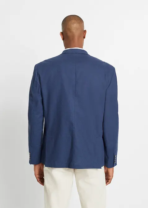 Kavaj med lin, Regular Fit, bonprix