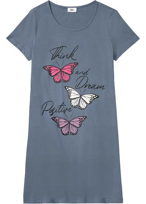 Kort nattlinne i ekologisk bomull, bonprix