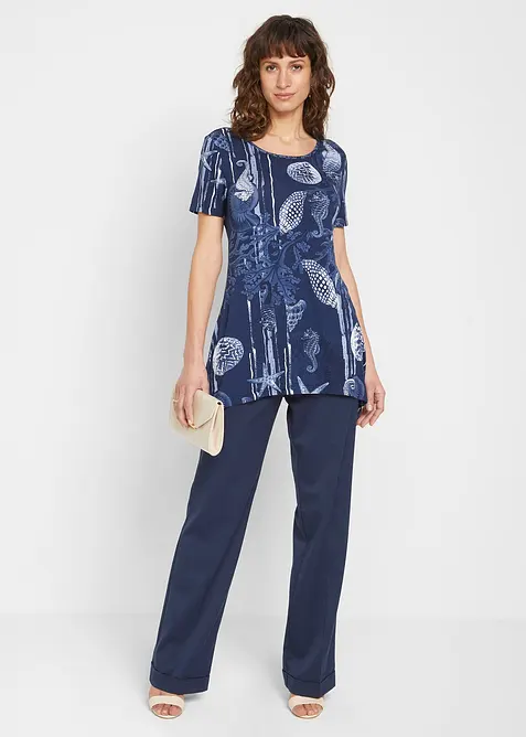 L&aring;ng topp av mjuk viskosmix, bonprix