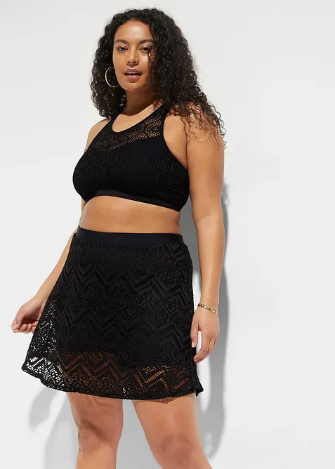 Badkjol av spets, bonprix