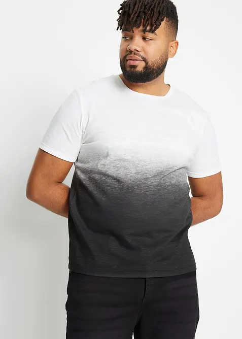 T-shirt i bomull, smal passform, bonprix