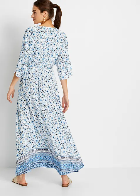 Maxiklänning av ren viskos, bonprix