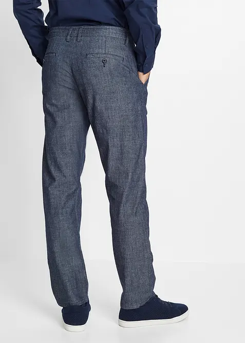 Chinos i chambray, normal passform, raka ben, bonprix