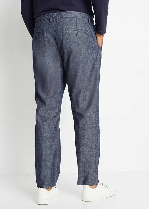 Chinos i chambray, normal passform, raka ben, bonprix