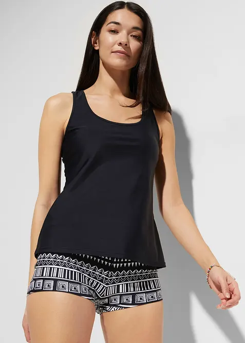 Tankini (3 delar) med BH-bikinitopp, bonprix