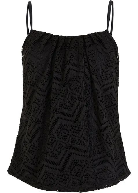 Tankiniöverdel i spets, bonprix