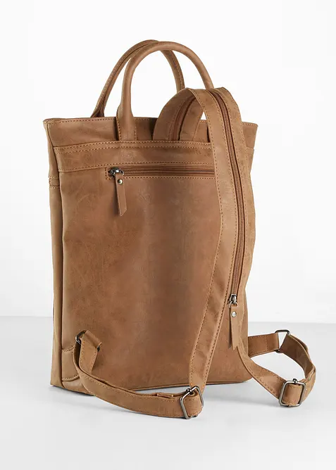 Ryggsäck med ytterfack, bonprix