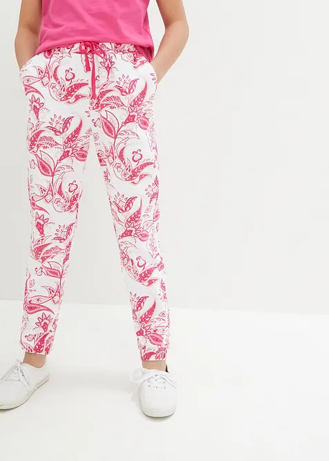 Jerseybyxa i ren bomull för barn, bonprix