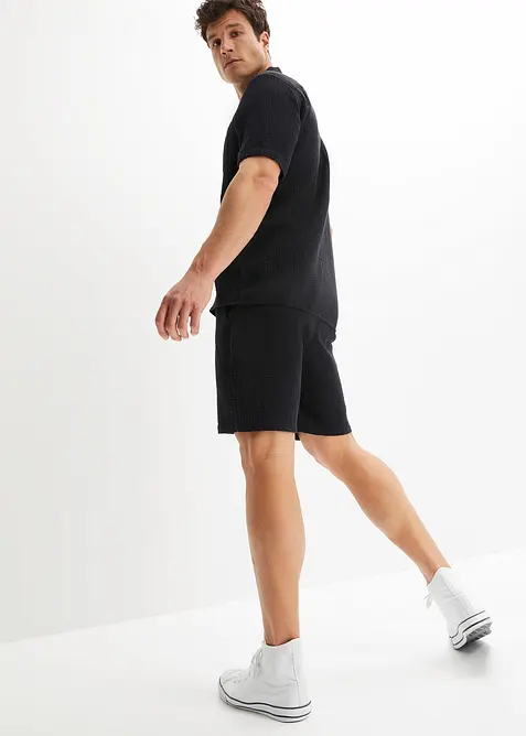 Kort&auml;rmad muslinskjorta, bonprix