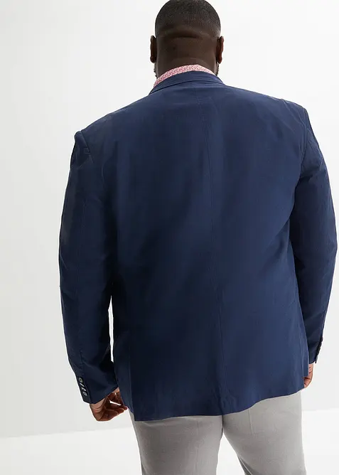 Kavaj med lin, Regular Fit, bonprix