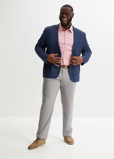 Kavaj med lin, Regular Fit, bonprix