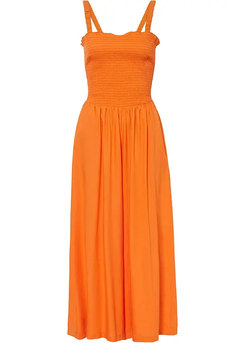 Jumpsuit i viskos med vida ben, bonprix