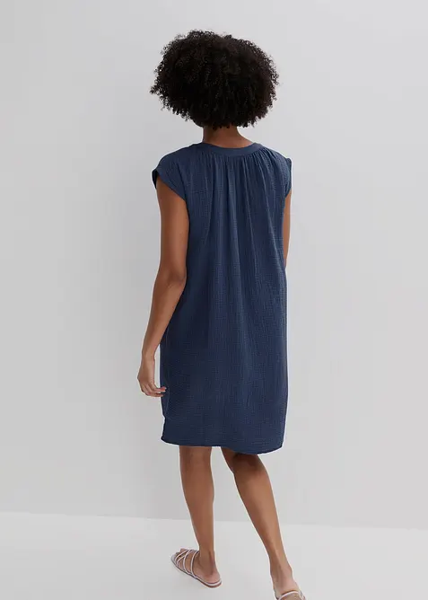 Muslinklänning i bomull, bonprix