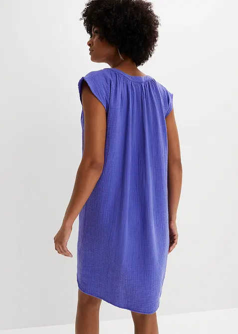 Muslinklänning i bomull, bonprix