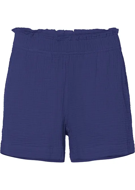 Muslinshorts i bomull, bonprix