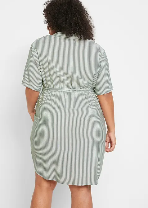 Mamma-/amningsblusklänning i böljande viskos, bonprix