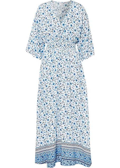 Maxiklänning av ren viskos, bonprix