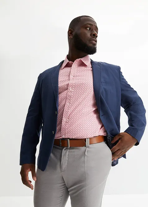 Kavaj med lin, Regular Fit, bonprix