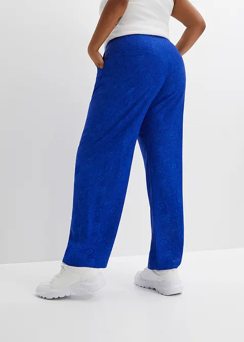 Palazzobyxa i följsam viskos, bonprix