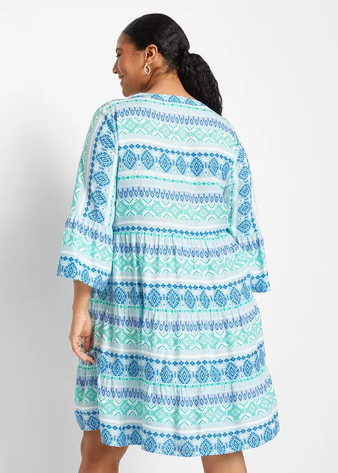 Tunikakl&auml;nning i mjuk viskos, bonprix