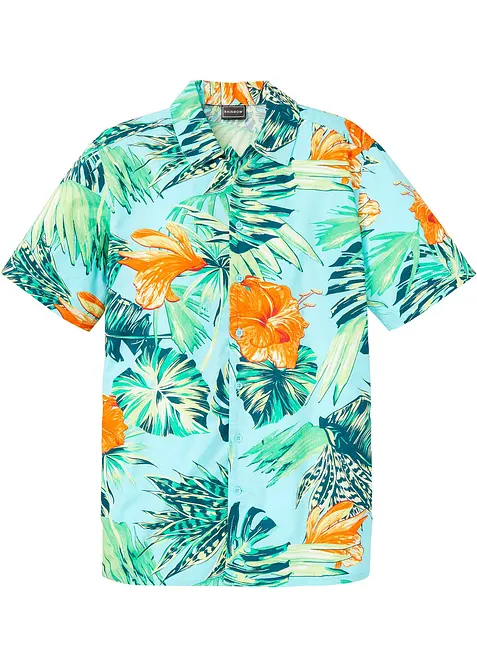 Kort&auml;rmad skjorta av ren bomull, bonprix