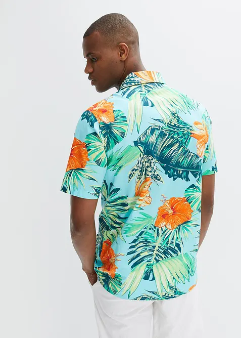 Kort&auml;rmad skjorta av ren bomull, bonprix