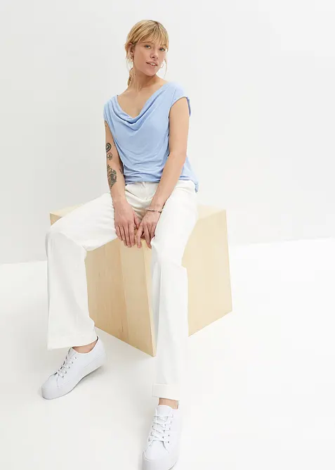 Linne av viskosmix, bonprix